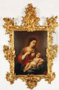 The Madonna And Child by Bartolome Esteban Murillo