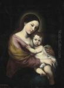 The Madonna And Child by Bartolome Esteban Murillo
