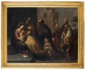 Adorazione Dei Magi by Bartolome Esteban Murillo