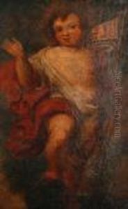 The Infant Christ As Salvator Mundi by Bartolome Esteban Murillo