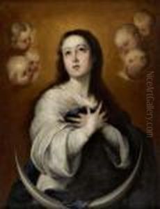 Nossa Senhora Da Conceicao by Bartolome Esteban Murillo