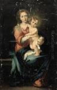Madonna And Child by Bartolome Esteban Murillo