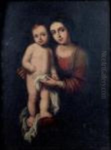 Vierge A L'enfant by Bartolome Esteban Murillo