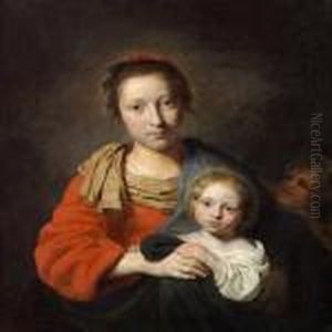 Mother And Child by Bartolome Esteban Murillo