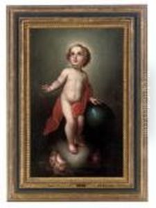 Christ The Redeemer In Glory by Bartolome Esteban Murillo