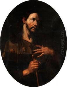 Portrait Des Heiligen Jakobus by Bartolome Esteban Murillo