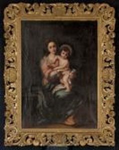 The Madonna And Child by Bartolome Esteban Murillo