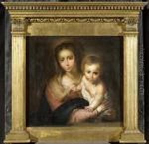 Virgin With Child by Bartolome Esteban Murillo