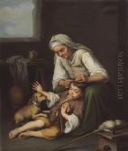 A Young Dog
At The Boy's by Bartolome Esteban Murillo
