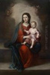 Madonna Del Rosario by Bartolome Esteban Murillo