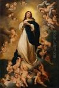 Maria Immaculata by Bartolome Esteban Murillo