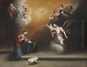 La Anunciacion by Bartolome Esteban Murillo