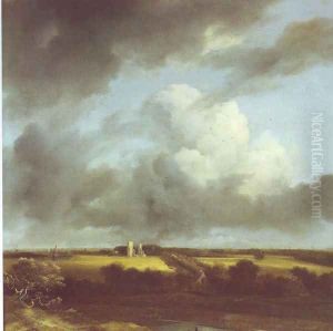 View of the ruins of huis ter kleef and haarlem