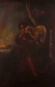 The Infant St John With The Lamb by Bartolome Esteban Murillo