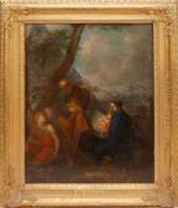 Religious Scene by Bartolome Esteban Murillo