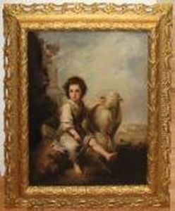 St. John With A Lamb by Bartolome Esteban Murillo