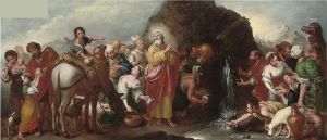 Moses Striking The Rock