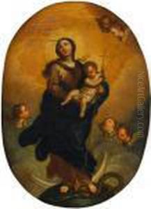 Infant St. John The Baptist Slaying The Snake by Bartolome Esteban Murillo