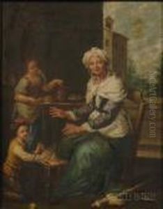 Grandmother And Children by Bartolome Esteban Murillo