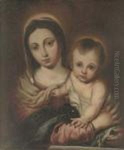 The Madonna And Child by Bartolome Esteban Murillo