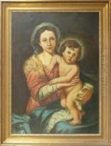 Kopie Nach. Madonna Mit Christuskind