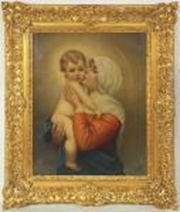 Madonna Col Bambino by Bartolome Esteban Murillo
