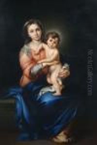 The Madonna And Child by Bartolome Esteban Murillo