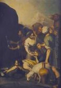 Israelites Gathering Water