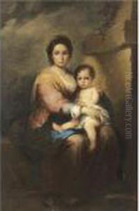 The Madonna And Child by Bartolome Esteban Murillo