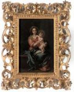 The Madonna And Child by Bartolome Esteban Murillo