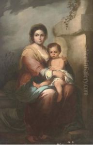 The Madonna And Child by Bartolome Esteban Murillo