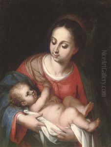The Virgin And Child by Bartolome Esteban Murillo