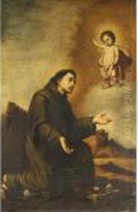 The Christ Child Appearing To Saint Anthony