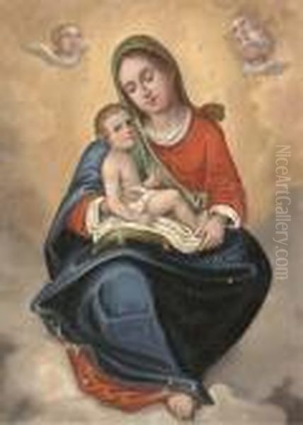 The Madonna And Child In Glory - view 1