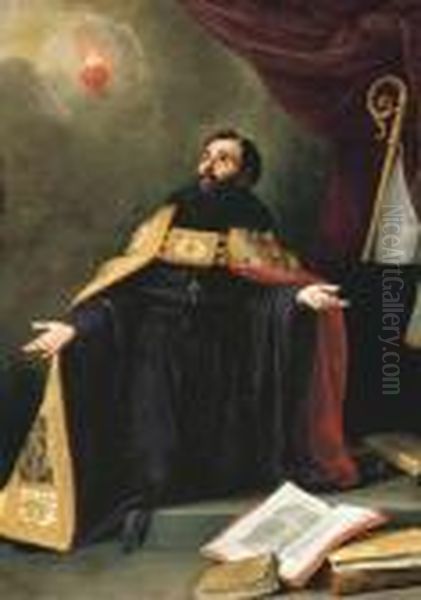 Saint Augustine In Ecstasy - view 1