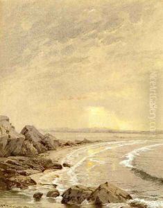 Breaking Sun, Rhode Island Coast