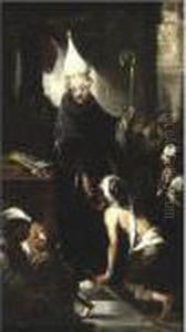 Charity Of St. Thomas Of Villanova by Bartolome Esteban Murillo