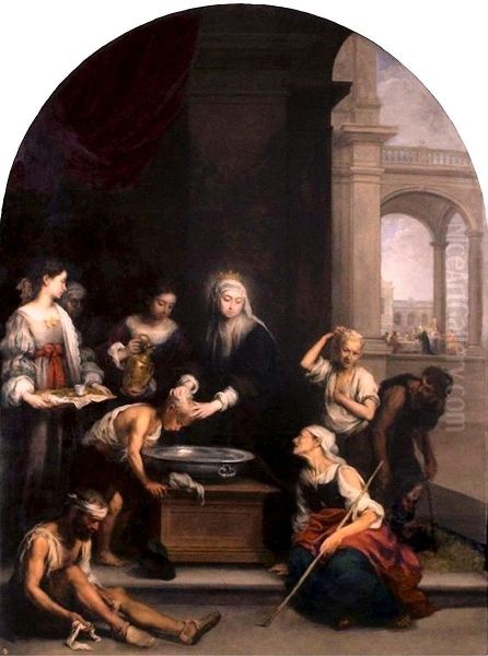 Saint Elizabeth Curing The Sick - view 1