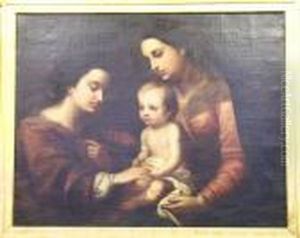 Marriage Of Saint Catherine by Bartolome Esteban Murillo