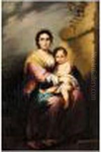 The Madonna And Child by Bartolome Esteban Murillo