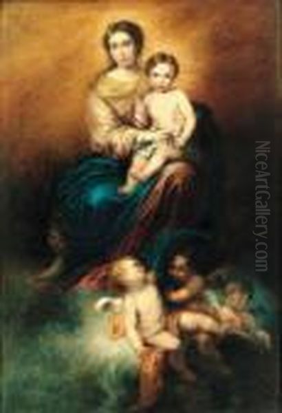 The Virgin And Child In Glory - view 1
