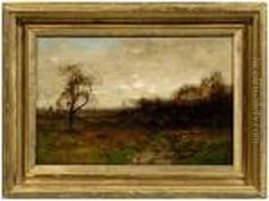 Landscape With Distant House by John Francis Murphy