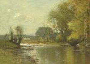 Wooded River Landscape thumbnail
