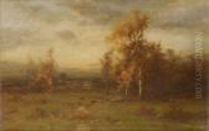 Woodland At Dusk by John Francis Murphy