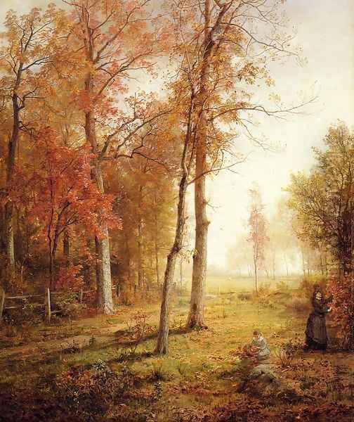 Gathering Leaves - view 1