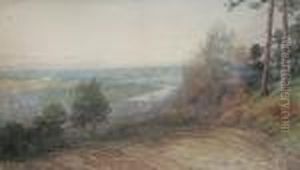 A Prospect Of Perth From Kinnoull Hill by David Murray