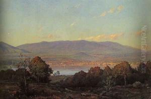 Sundown at Centre Harbor, New Hampshire 1874 by William Trost Richards