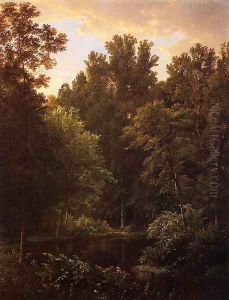 Forest Pool by William Trost Richards