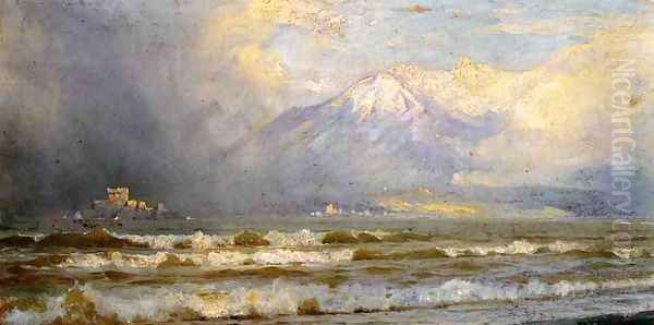 Vesuvius in winter - view 1
