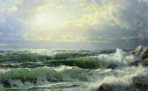 Breaking Waves II by William Trost Richards